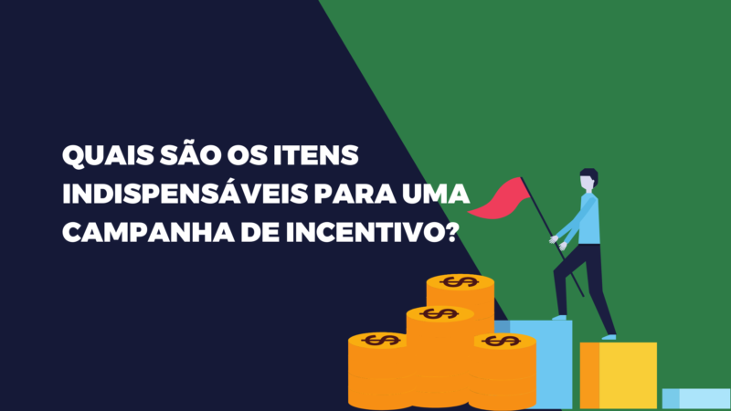 Quais são os itens indispensáveis para uma campanha de incentivo?